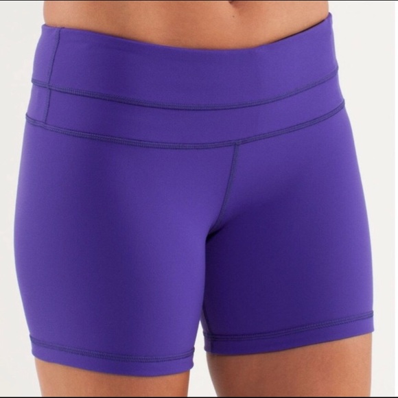 lululemon athletica Pants - Lululemon Purple Groove Shorts